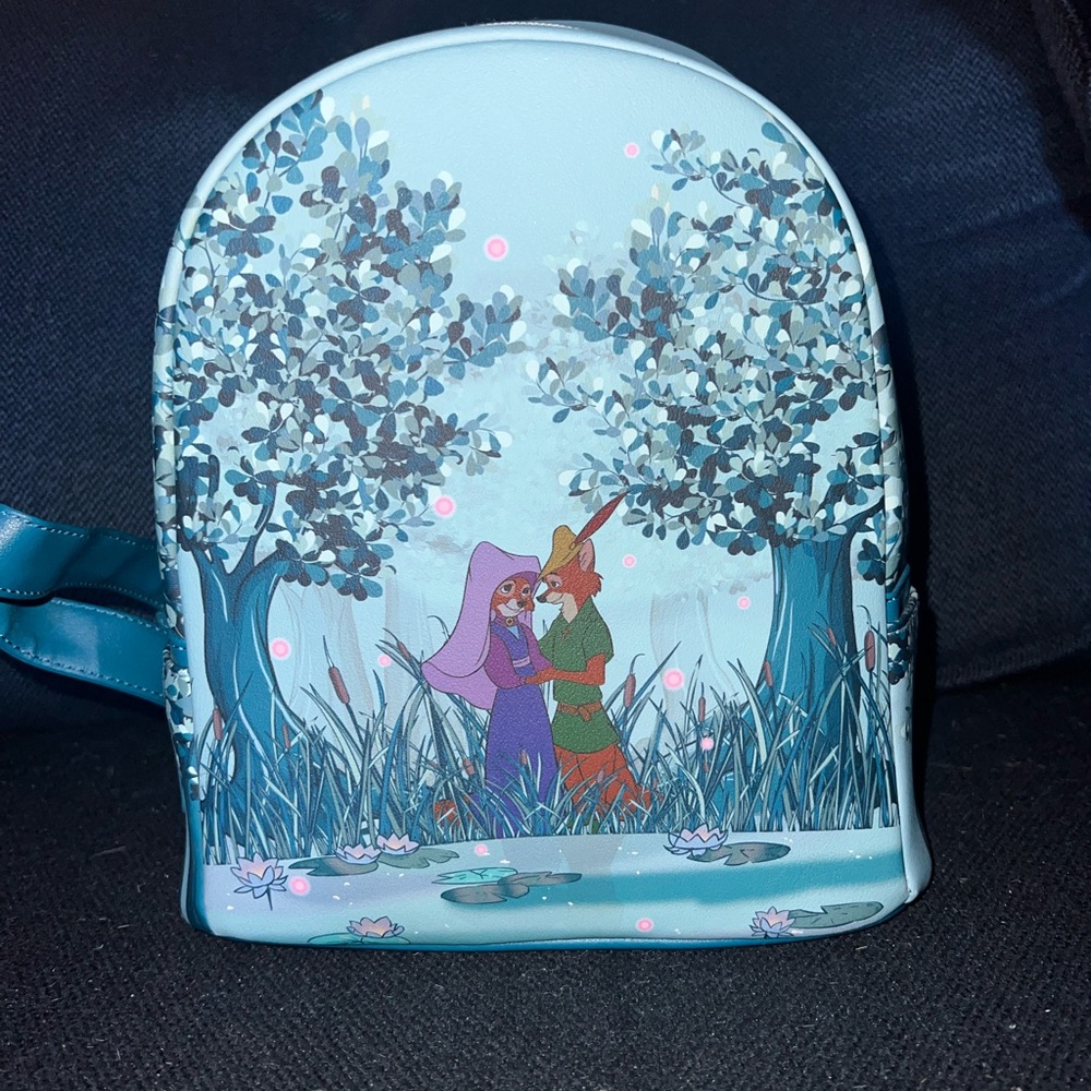 Loungefly Blue Robin Hood Backpack